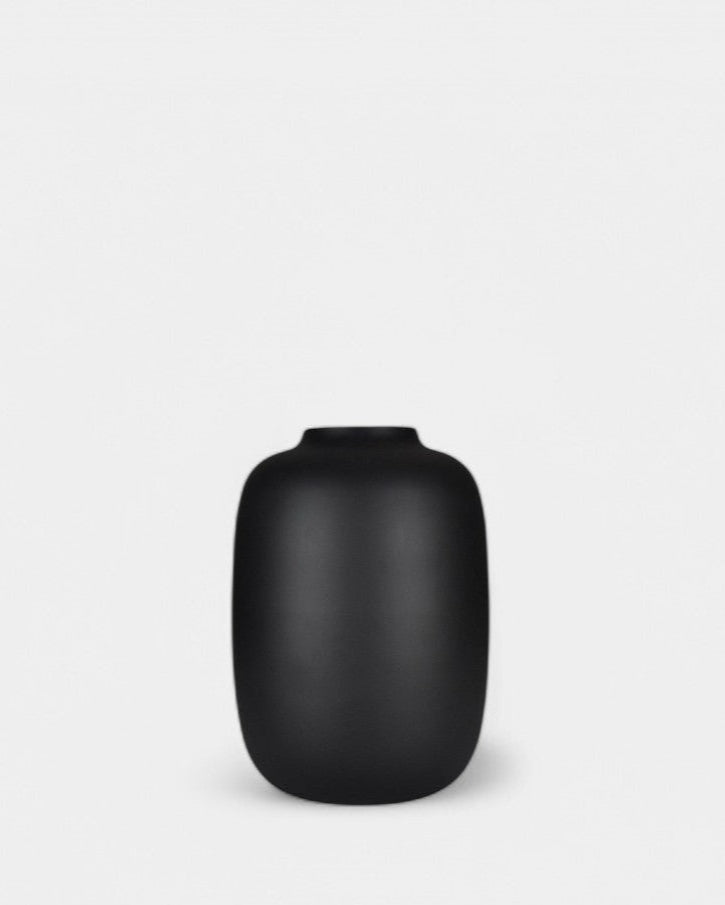 Celestia Vase, matt schwarz, XS