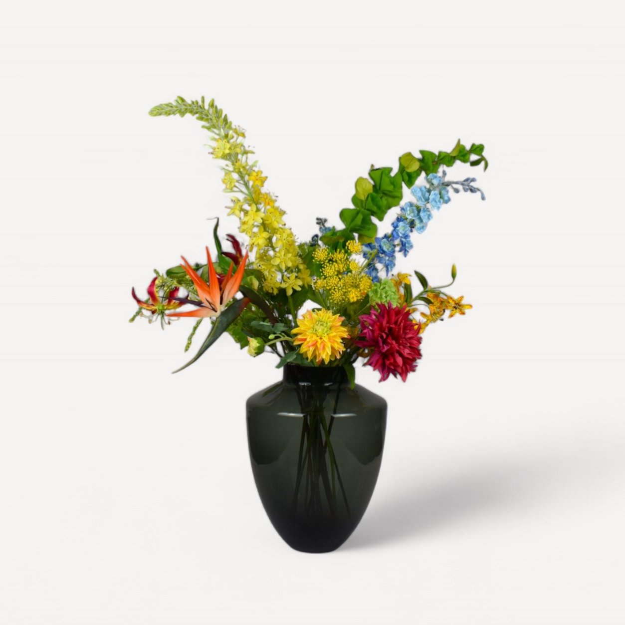 pastelkleuren zijden bloemen zomerboeket voor