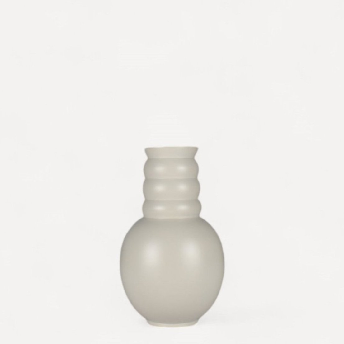 Luminara Matte Ivory Vase